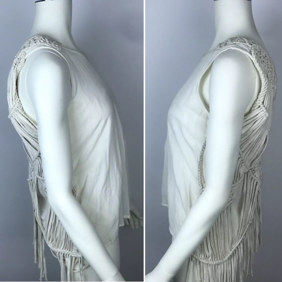 GREYLIN • Fringe Braid Tassel Tank Top - Picture 5 of 16